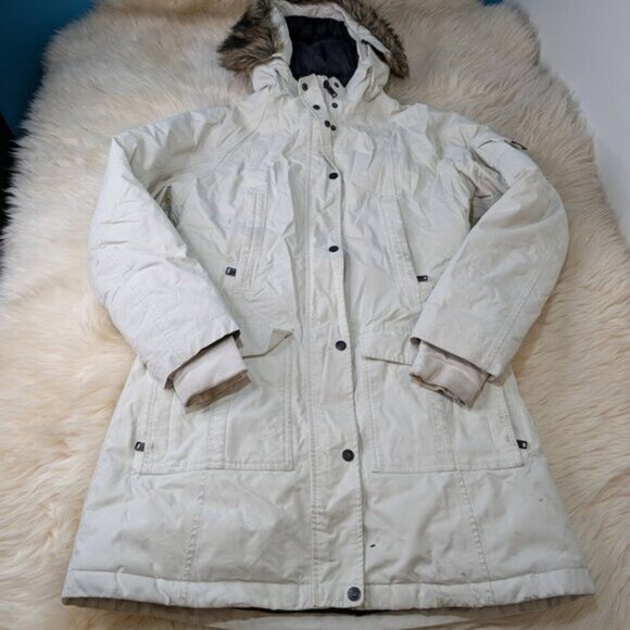 The North Face TNF Down Parka Women Size Medium - Picture 1 of 14
